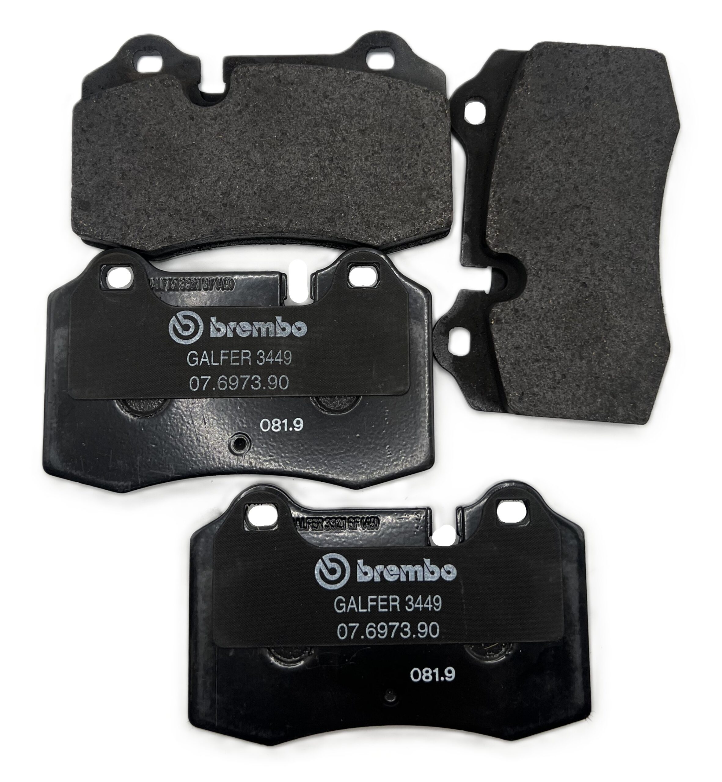 REAR BRAKE PAD SET DB7 VANTAGE (To Chassis 301457)