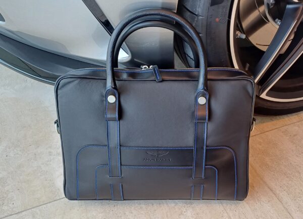 Vantage Leather Laptop Bag - Image 3