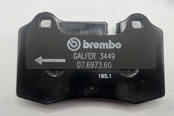 Rear Brake Pads for V12 Vanquish - Image 3