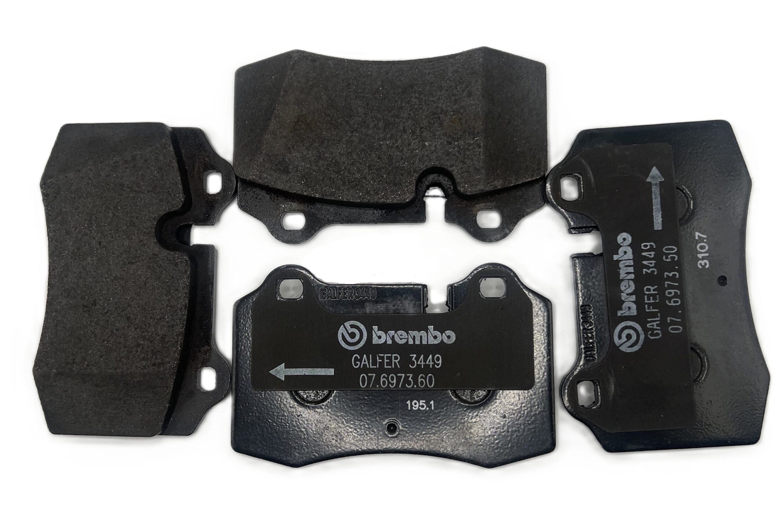 Rear Brake Pads for V12 Vanquish
