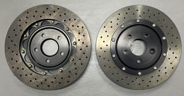 Rear Brake Disc Pair for V12 Vanquish up to VIN 501285
