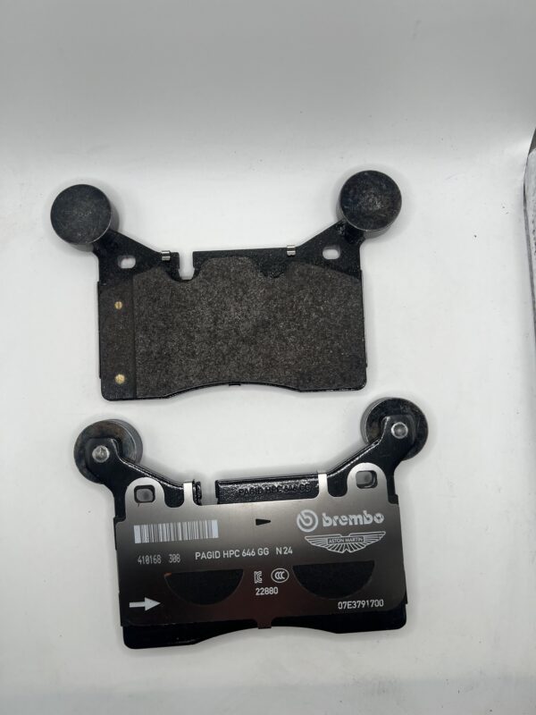 Rear Carbon Brake Pads for DB12, Vantage, & Vanquish - Image 2