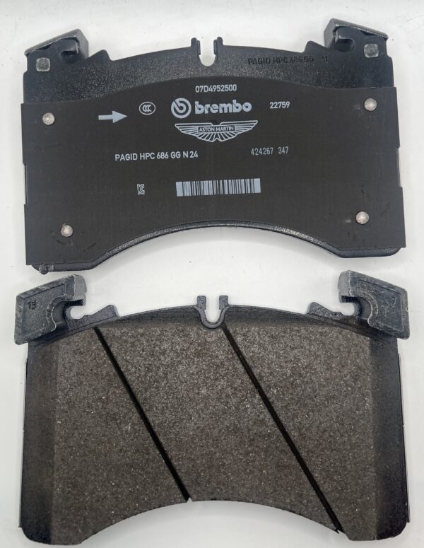 Front Carbon Brake Pads for DB12, Vantage, & Vanquish - Image 3