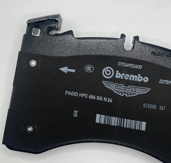 Front Carbon Brake Pads for DB12, Vantage, & Vanquish - Image 2