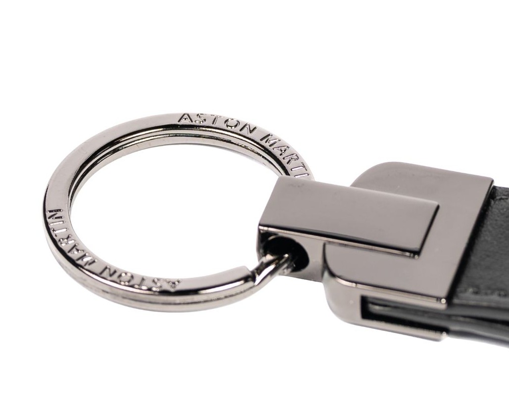 Aston Martin Leather Loop Keyring - Image 2
