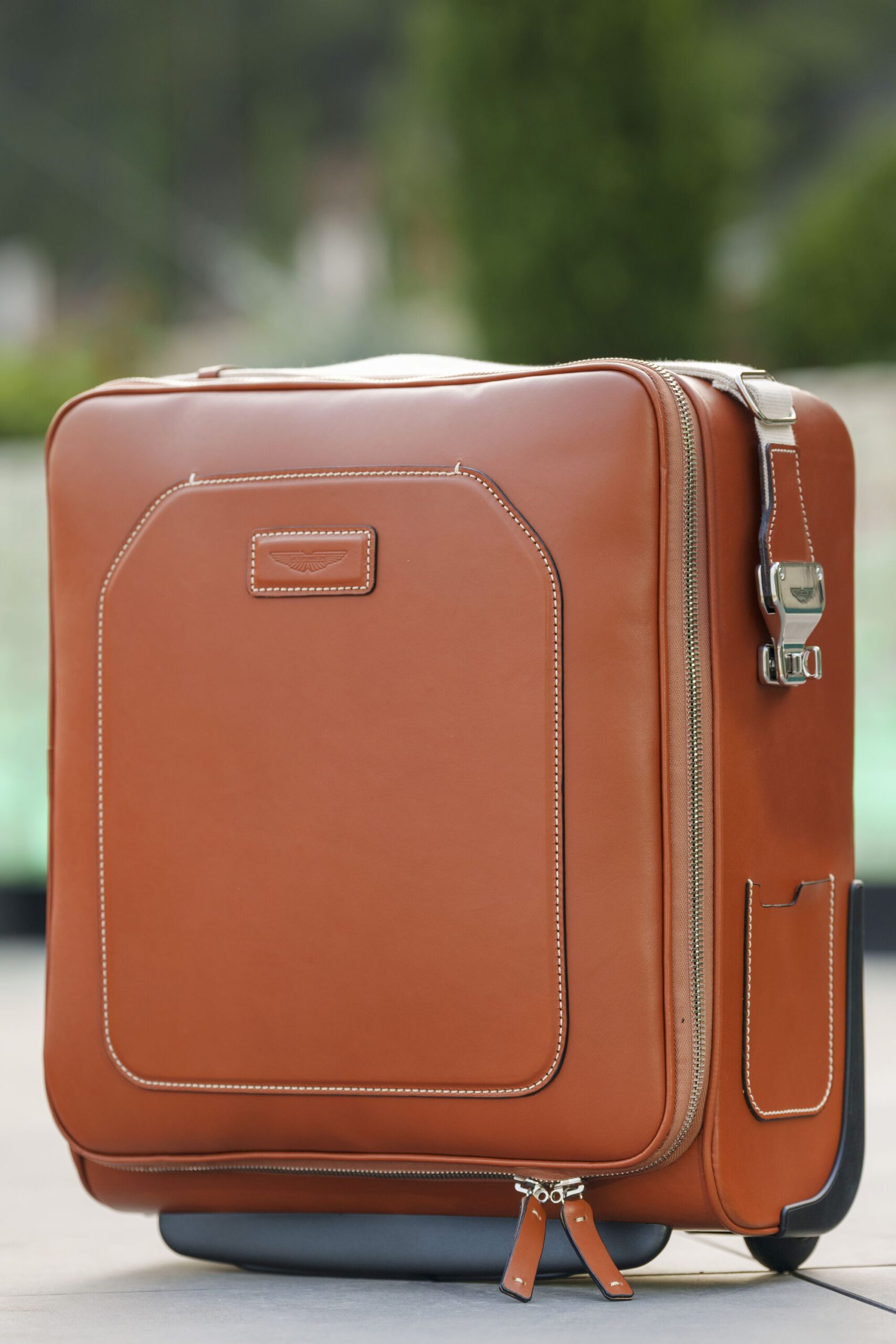 Aston Martin Kestrel Tan Cabin Suitcase
