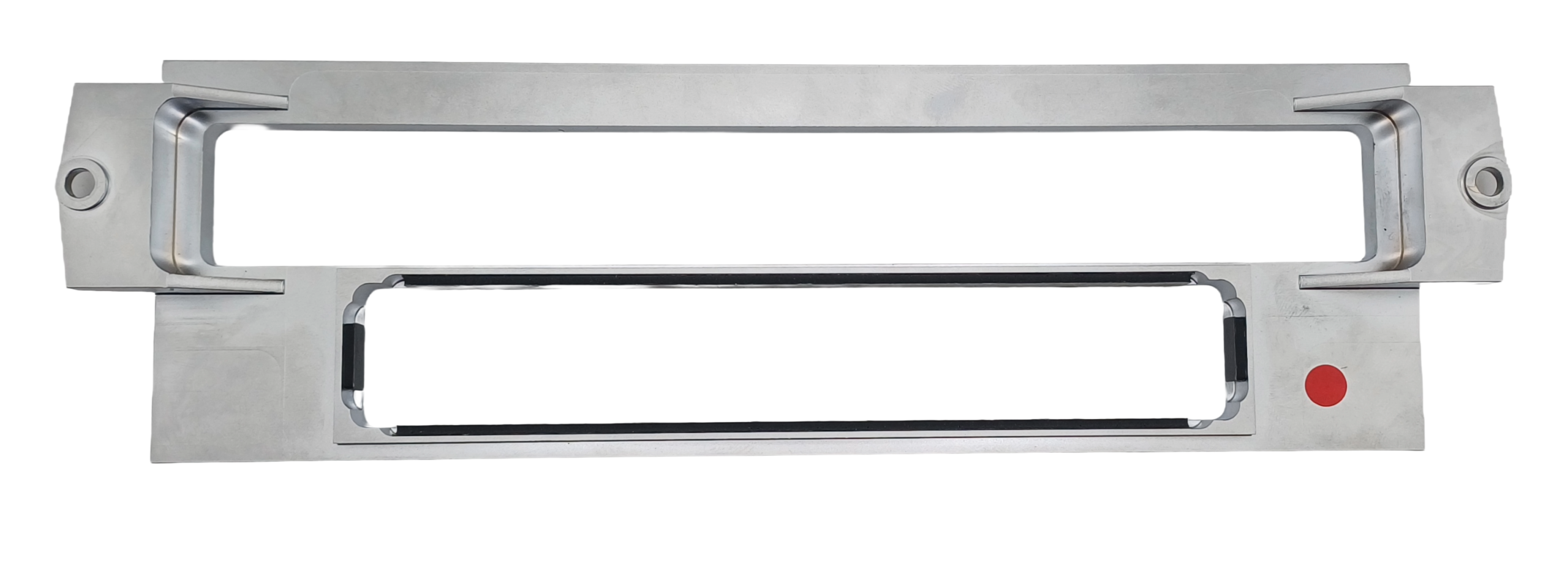 V12 Vanquish Brushed Metal CD Player & Switch Surround - Image 2